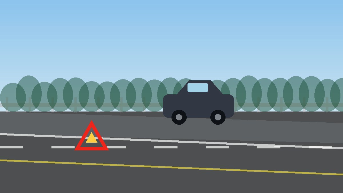 盘锦道路故障安全等待现场图